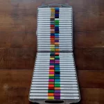 80db-os Akril filc készlet, kőre, textilre, fára, üvegre