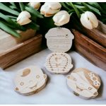 Tejfogtartó doboz fiús és lányos 