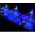 2in1 napelemes, leszúrható vagy falra szerelhető színváltós kerti lámpa