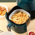 100db Air Fryer , sütőpapír, meleglevegős fritőzhöz, sütéshez