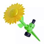 Virág alakú leszúrható kerti locsolófej 
