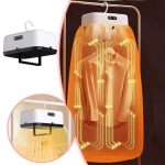 Hordozható elektromos kompakt ruhaszárító