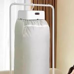 Hordozható elektromos kompakt ruhaszárító