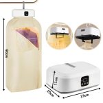 Hordozható elektromos kompakt ruhaszárító