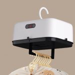 Hordozható elektromos kompakt ruhaszárító