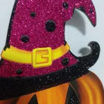 Halloween dekoráció, felakaszthat tök csontváz