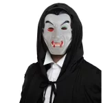 Vámpír, drakula maszk, álarc Halloween -re 