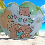 Capybaras felfújható karúszó