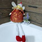 Karácsonyi, hosszúlábú angyalok 