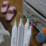 60db-os Akril filc készlet, kőre, textilre, fára, üvegre