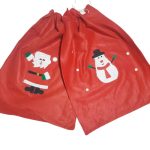 Mikulás zsák, puttony 30x40cm 