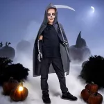 Halloween-i műanyag kasza, jelmezkiegészítő