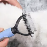 Aljszőr kiszedő, szőrbontó kefe, furminátor 