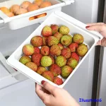 Kihúzható hűtőszekrény-tároló doboz, kosár , rendszerező,  tojástartóval