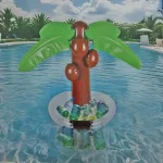 Felfújható pálmafa italhűtő italtartó 100 cm