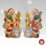 Térhatású Mikulás képek ajtóra, ablakra, falra 