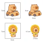20db-os Capybara tetoválás, ideiglenes tetoválás, matrica gyerekeknek 
