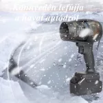 Szupererős akkumulátoros mini légfúvó, turbó lombfúvó