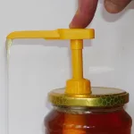 Mézpumpa fém 