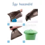 Kutyaürülék, kutyapiszok , kakizacsi tartó , adagoló, csont alakú + zacskó