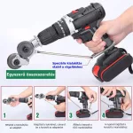 Lemezvágó adapter elektromos fúrógéphez
