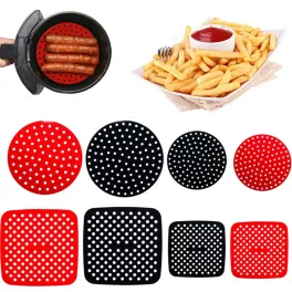  Air Fryer szilikon, tapadásmentes  betét, újra felhasználható 