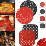 Air Fryer szilikon, tapadásmentes  betét, újra felhasználható 