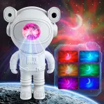 Asztronauta galaxis égbolt projector, űrhajós LED lámpa távirányítóval