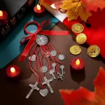 Szent Benedek otthont védelmező talizmán fali és ajtódísz