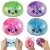 Gyúrmázható Glitteres lassan visszaalakuló Squishy Dumpling stresszoldó játék nagy