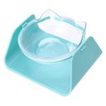 Ergonomikus, 15°-ban dönthető macskatál, cica tál 