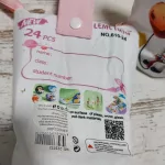 24db-os Akril filc készlet praktikus tároló tasakban gyerekeknek