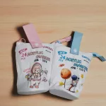 24db-os Akril filc készlet praktikus tároló tasakban gyerekeknek