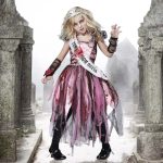 Zombi hercegnő, bálkirálynő, halloween jelmez 