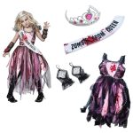 Zombi hercegnő, bálkirálynő, halloween jelmez 