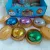 Metálos glitteres Squishy Dumpling 