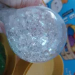 Metálos glitteres Squishy Dumpling 