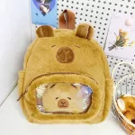 Capybara plüss hátizsák