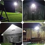 Szuper erős fényű kültéri, mozgásérzékelős, távirányítós LED lámpa, 294cob