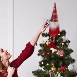 Mikulás Manó csúcsdísz vagy üveg ruha 