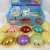Glitteres nagy Squishy Dumpling stresszoldó játék