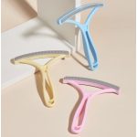 2in1 Haj, szösz, szőr eltávolító textilborotva + kisállat szőrkefe 