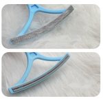 2in1 Haj, szösz, szőr eltávolító textilborotva + kisállat szőrkefe 