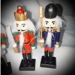 Diótörő fából faragott, 4db-os szett 