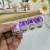 Világító Fidget Keychain Cube klikkelő stresszoldó billentyűzet kulcstartó 4 gombos