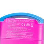 Elektromos, hordozható lufi fújó pumpa 
