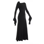 Morticia Addams jelmez parókával