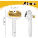 3 az 1 -ben gőzkefe, kisállat ápoló gőzölős , hosszú szőrre