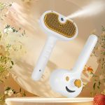 3 az 1 -ben gőzkefe, kisállat ápoló gőzölős , hosszú szőrre