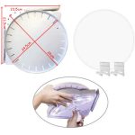 360°-ban forgatható szerelésmentes sarokpolc - zuhanyzóba, fürdőszobába, konyhába